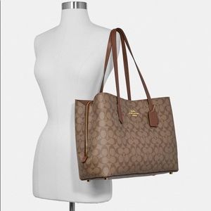 COACH Large Avenue Carryall In Signature Canvas